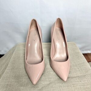 Aldo Nude Pink Pointed Heels